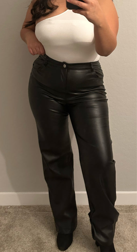 Amanda Vegan leather pants